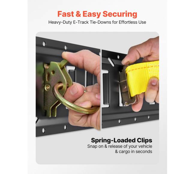 E-vėžės tvirtinimo bėgių rinkinys, 4 vnt.4