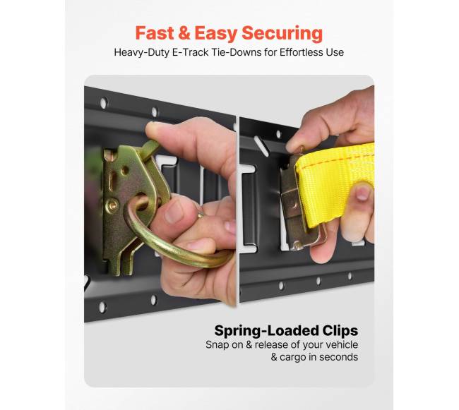 E-bėgių tvirtinimo rinkinys, 6 vnt. 1.5 m bėgeliai4