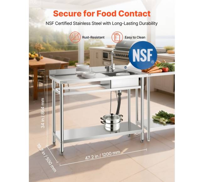 Nerūdijančio plieno virtuvės kriauklė1