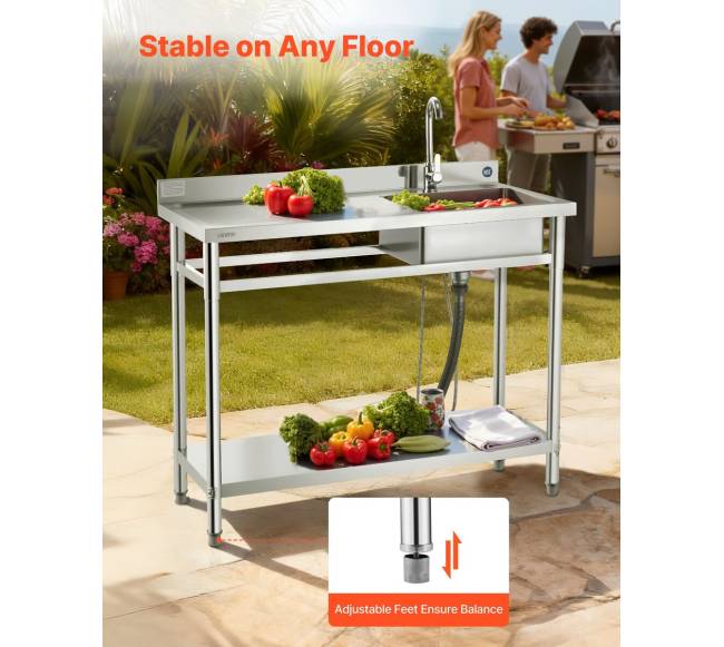 Nerūdijančio plieno virtuvės kriauklė5