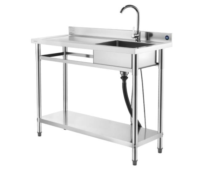 Nerūdijančio plieno virtuvės kriauklė9