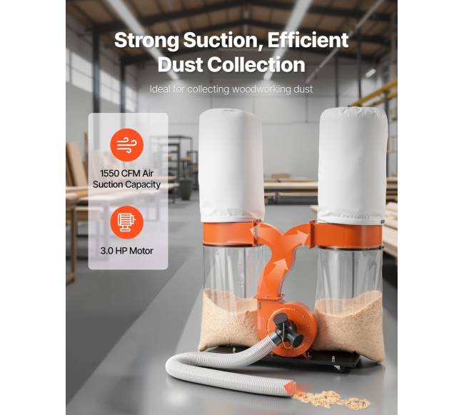 Dulkių surinktuvas su 3,0 AG talpa1