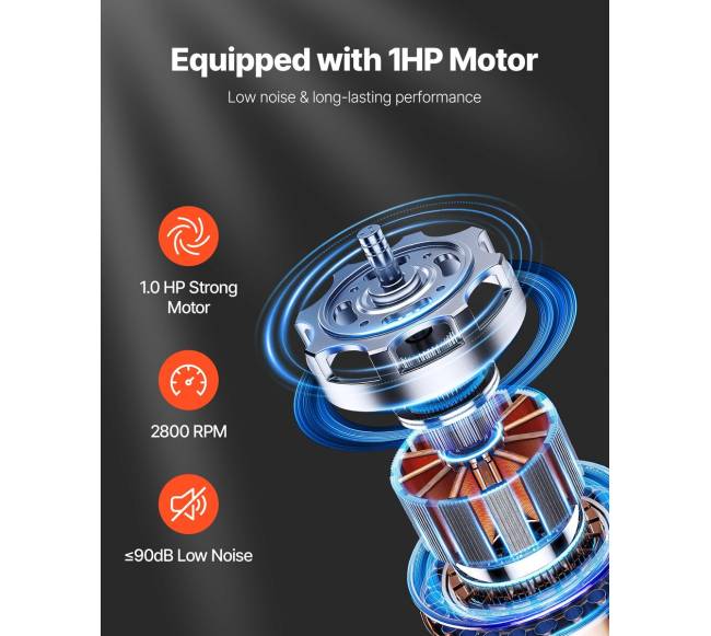 Dulkių surinktuvas su 3,0 AG talpa4