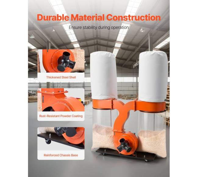 Dulkių surinktuvas su 3,0 AG talpa5