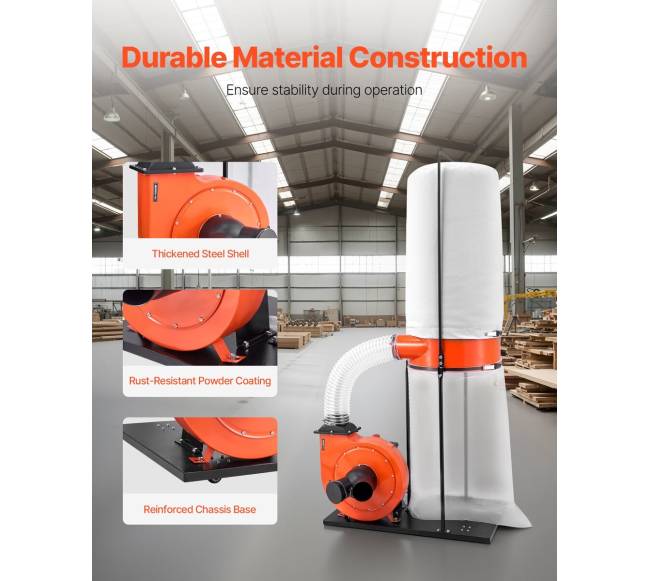 Dulkių surinkėjas su sūkuriu medienai5