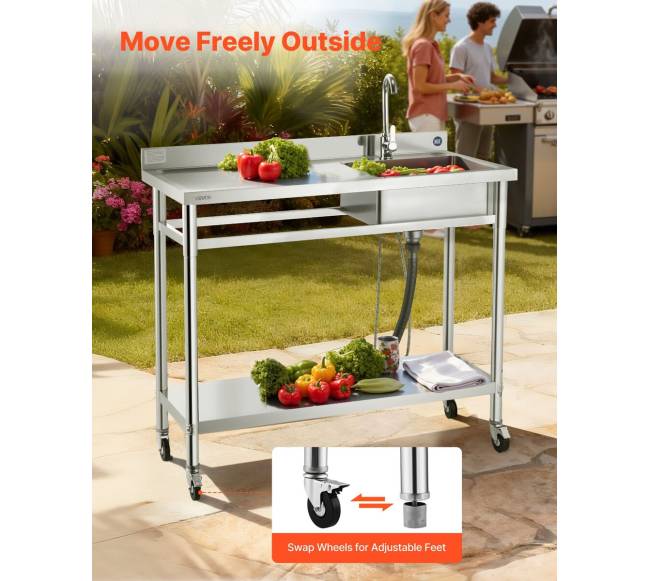 Nerūdijančio plieno praustuvas su ratukais2