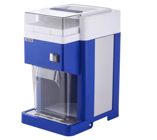 Komercinė ledo smulkintuvo mašina 1.8L, mėlyna10