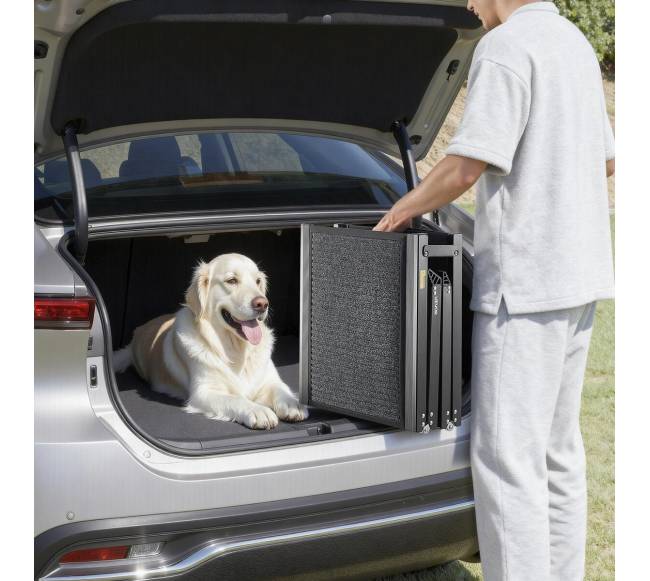 Šuns rampa automobiliams, sulankstoma, 180 cm7