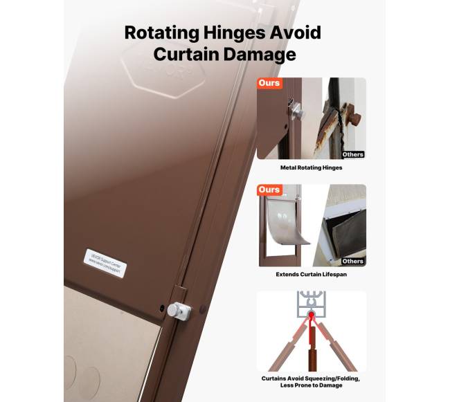 Šuns durys slankiojančiam stiklui, reguliuojamas aukštis2