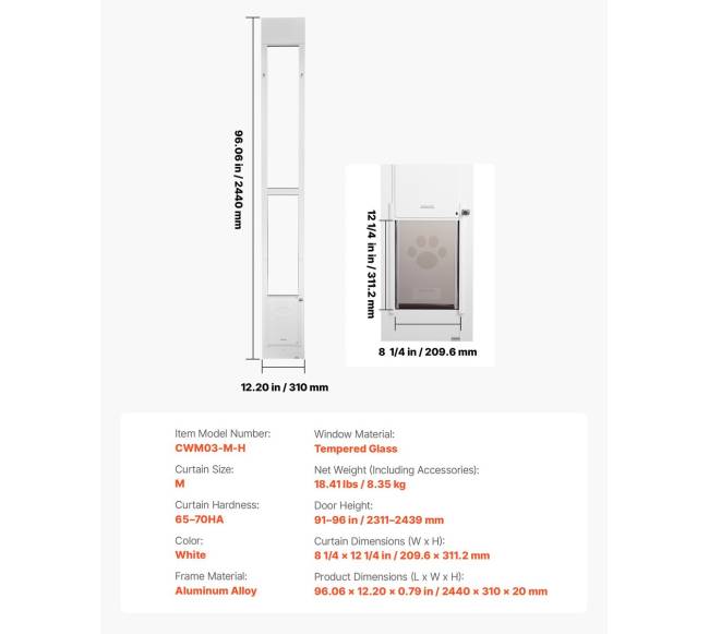 Stiklo durys šunims stumdomoms durims6