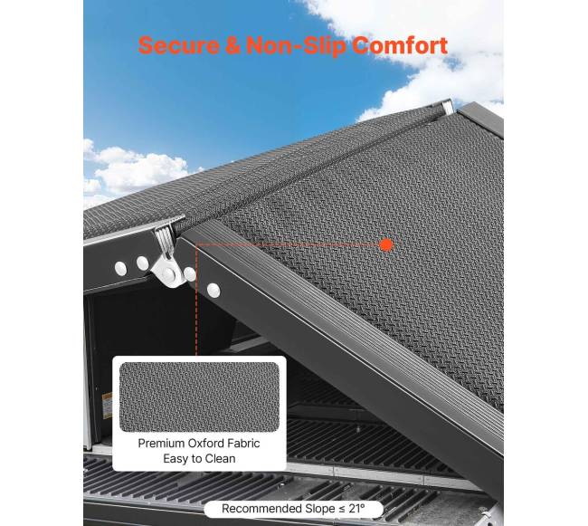 Šuns rampa automobiliui, 160 x 43.2 cm2