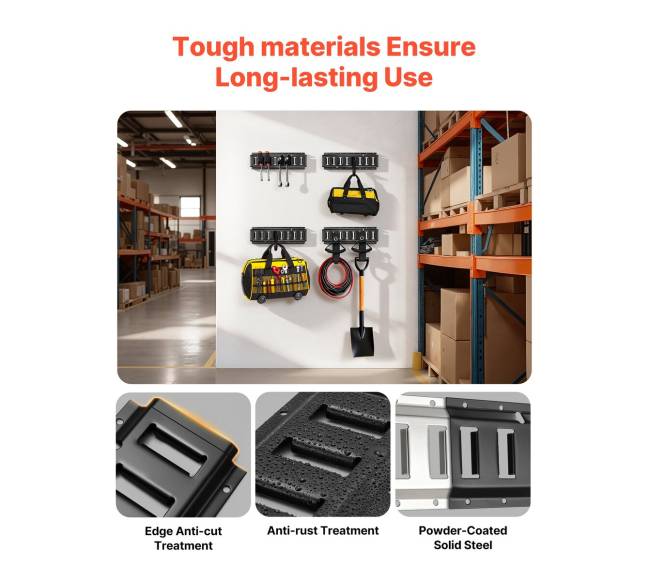 E-vėžės tvirtinimo bėgių rinkinys furgonams1