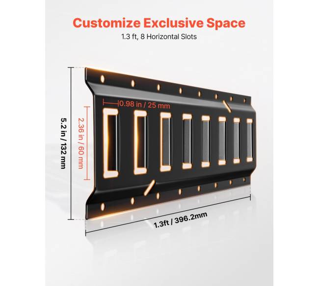 E-vėžės tvirtinimo bėgių rinkinys furgonams3