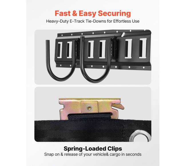 E-vėžės tvirtinimo bėgių rinkinys furgonams4