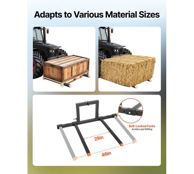 3 taškų traktoriniai šakės su apkaba2