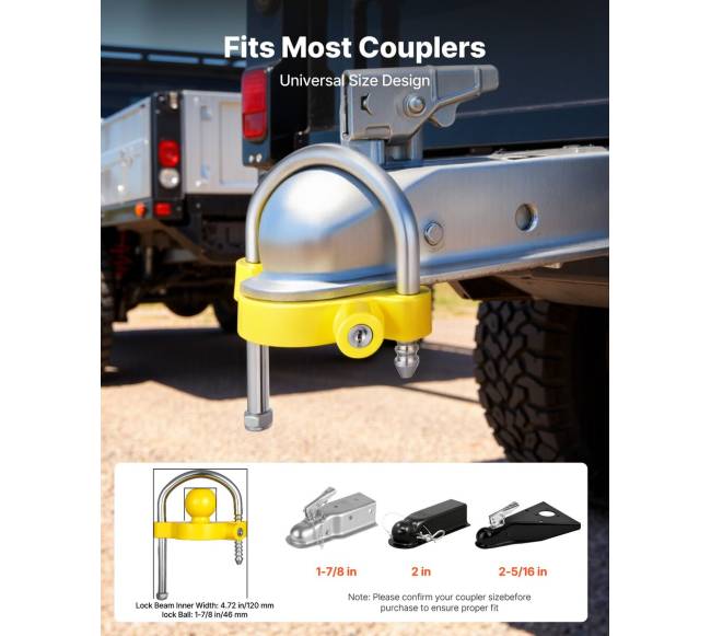 Priekabos spynos rinkinys, reguliuojamo aukščio1