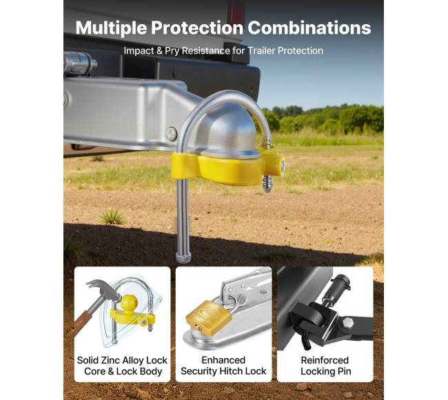 Priekabos spynos rinkinys, reguliuojamo aukščio2