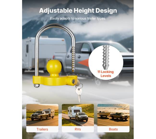 Priekabos spynos rinkinys, reguliuojamo aukščio5