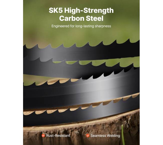 Juostinis pjūklas, 1511 mm, 6 TPI dantys1