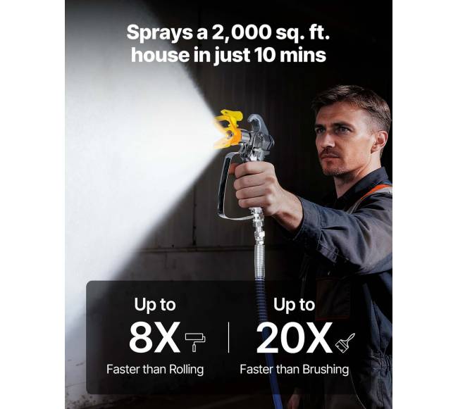 Stacionarus beoris dažų purkštuvas, 1500W4