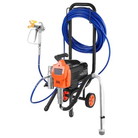Beorė dažymo mašina 1500W, 3300PSI su vežimėliu0