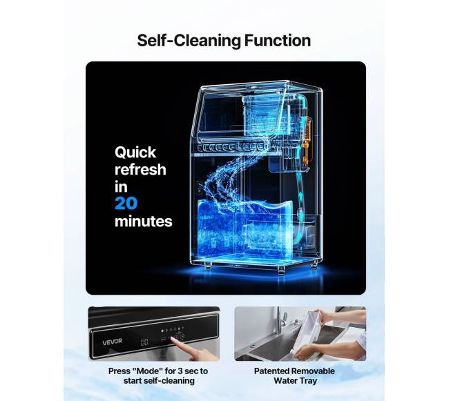 Kompaktiška ledo gaminimo mašina, 59 kgd3