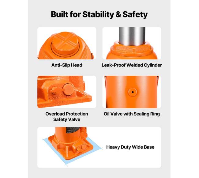 Hidraulinis butelio domkratas 20 tonų apkrovai5