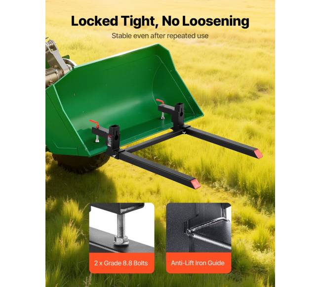 Šakių šakės su reguliuojamu skersiniu 907 kg sveriančios2