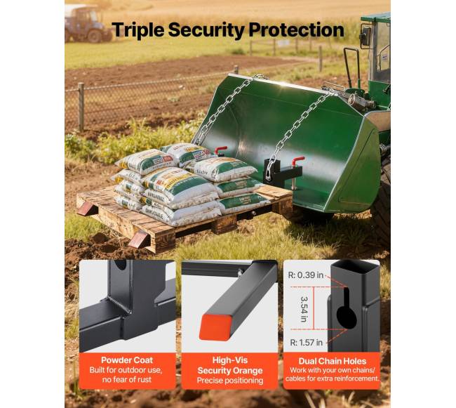 Šakių šakės su reguliuojamu skersiniu 907 kg sveriančios5