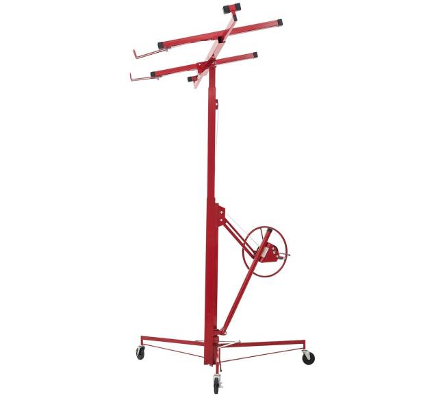 Gipso kartono keltuvas su teleskopiniu strypu8