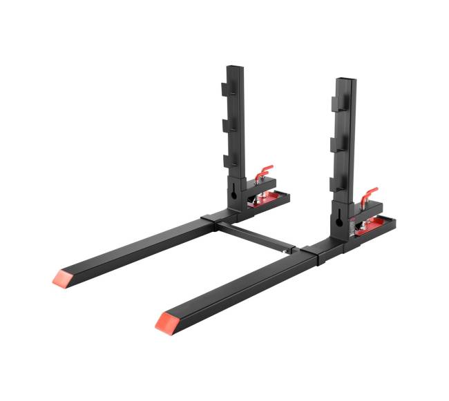 Traktoriaus šakių priedai 1814 kg, juodi8