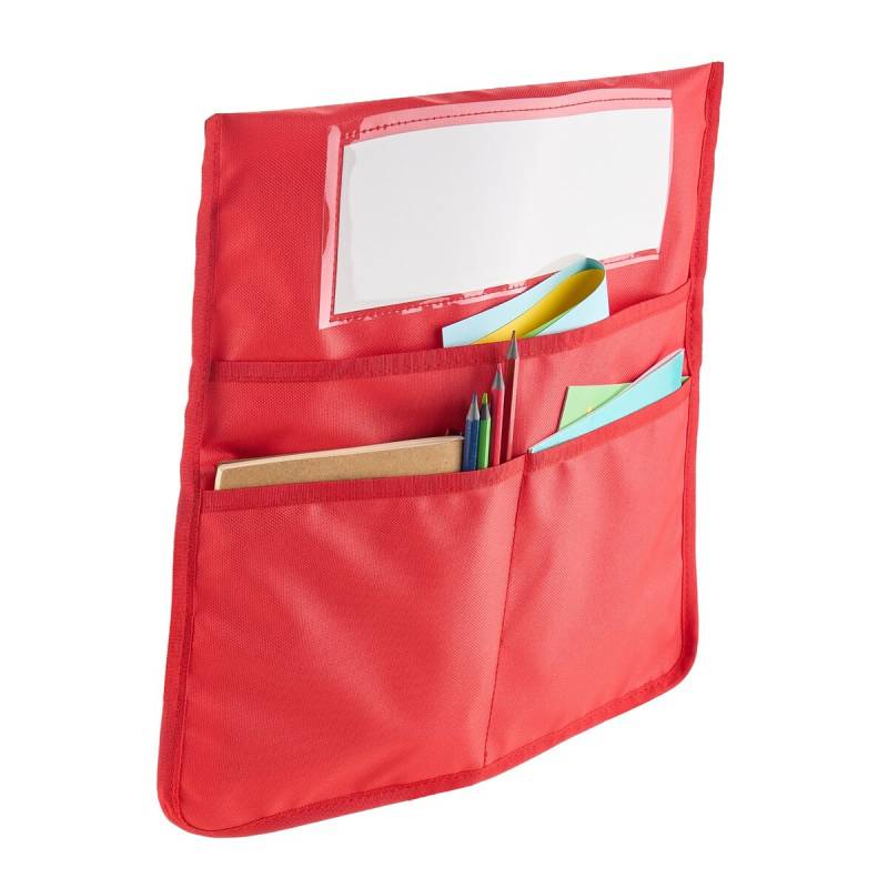 Klasės kėdės kišenės, 12 vnt., su vardo žyma0