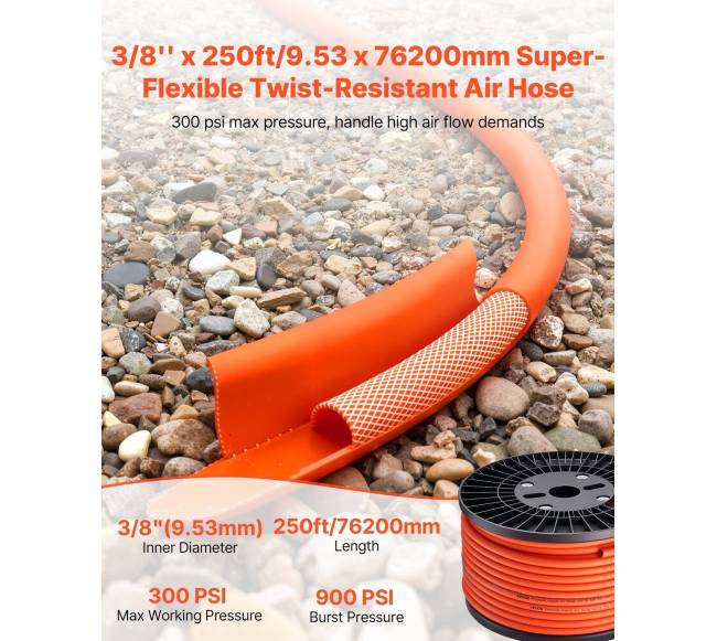 Hibridinė oro žarna 9.53 x 76200 mm1