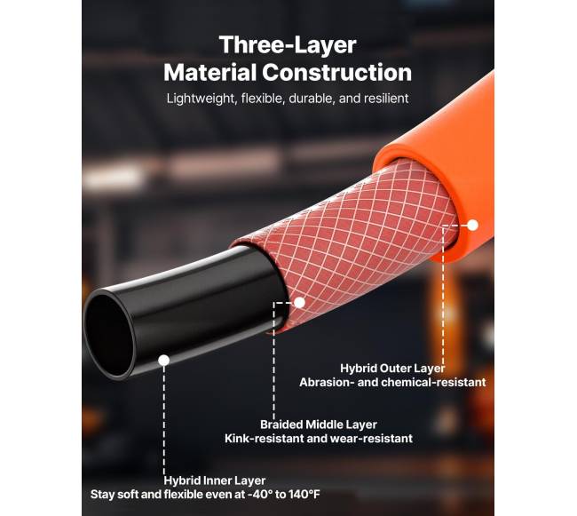 Hibridinė oro žarna 9.53 x 76200 mm3