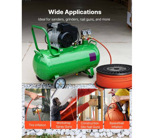 Hibridinė oro žarna 9.53 x 76200 mm5