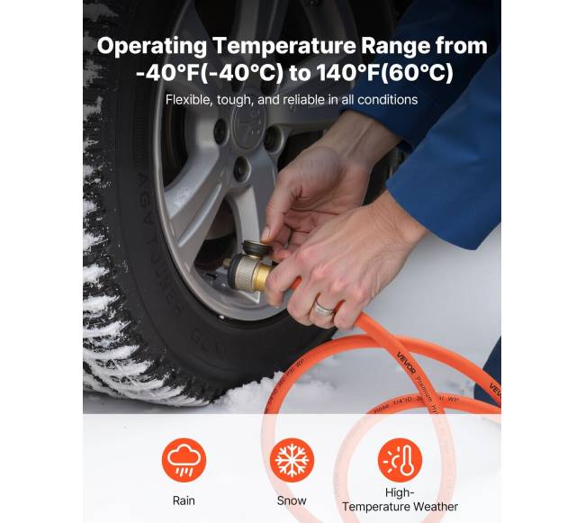 Hibridinis pneumatinis žarna 6.35 x 76200 mm4