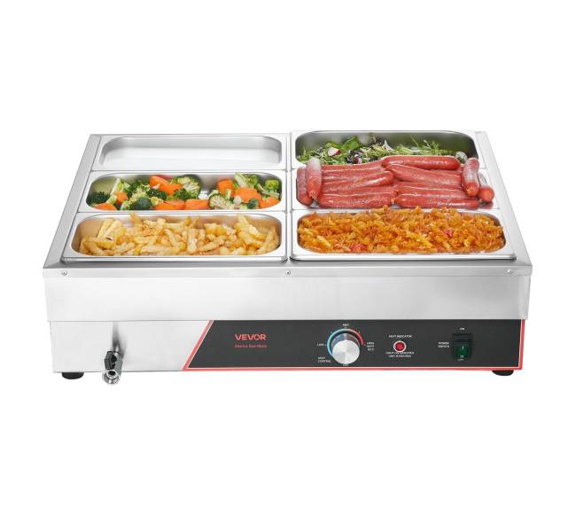 Elektrinis maisto šildytuvas iš nerūdijančio plieno, 1500W10