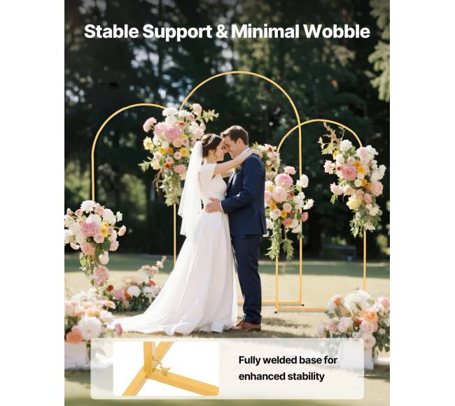 Auksinis arkos stovas, 3 dalių komplektas3