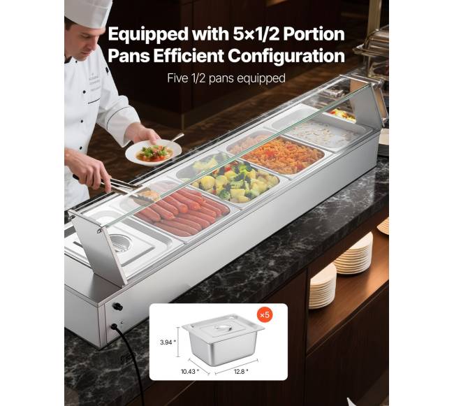 elektrinė restoranų maisto šildyklė2