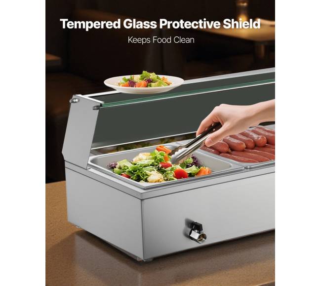 elektrinė restoranų maisto šildyklė3