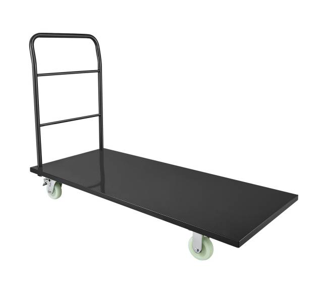 platforminis vežimėlis su rankena ir ratukais0