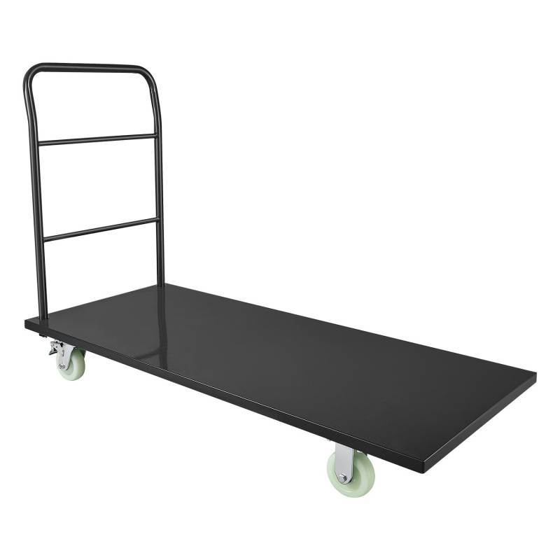 platforminis vežimėlis su rankena ir ratukais0