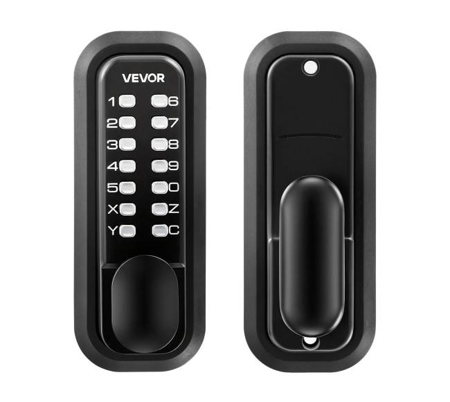 Mechaninė kodinė durų spyna sode ar namuose0