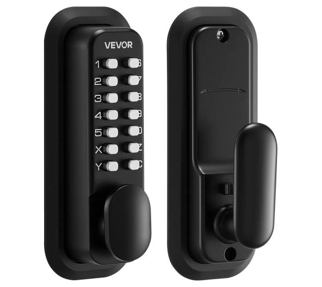 Mechaninė kodinė durų spyna sode ar namuose8