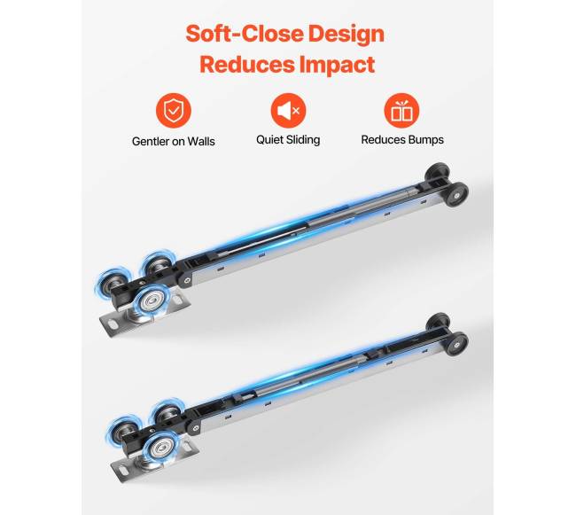 Stumdomos kišeninės durys su bėgeliu 1135 mm2