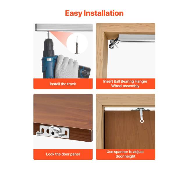 Stumdomos kišeninės durys su bėgeliu 1135 mm5