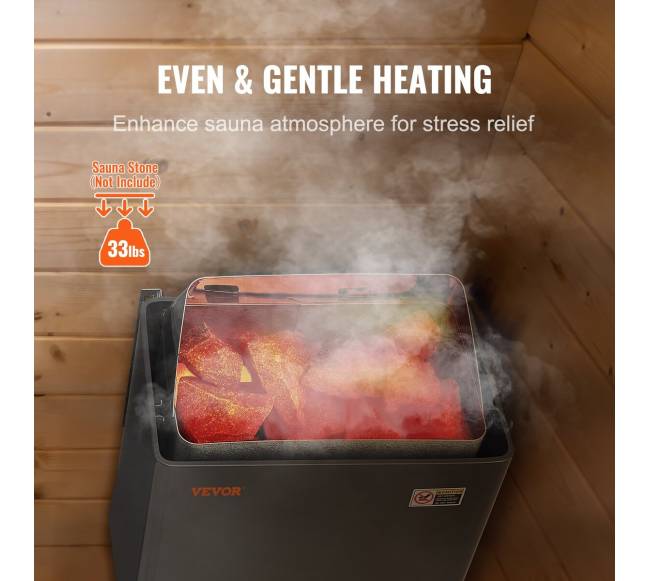 6KW elektrinė sauna su skaitmeniniu valdikliu 5-9 m³4