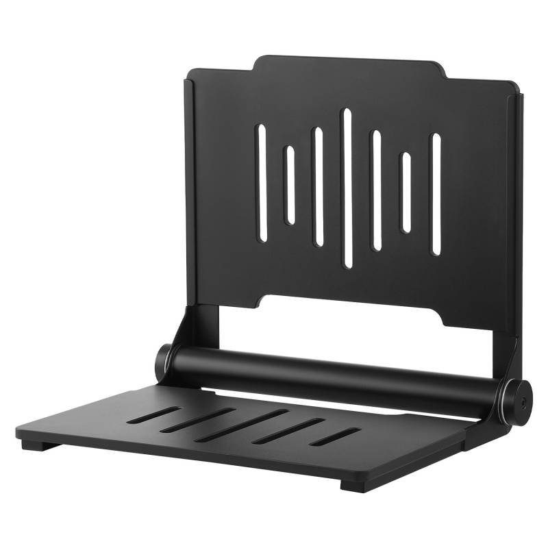 Sulankstoma dušo kėdė su atlošu montuojama ant sienos0