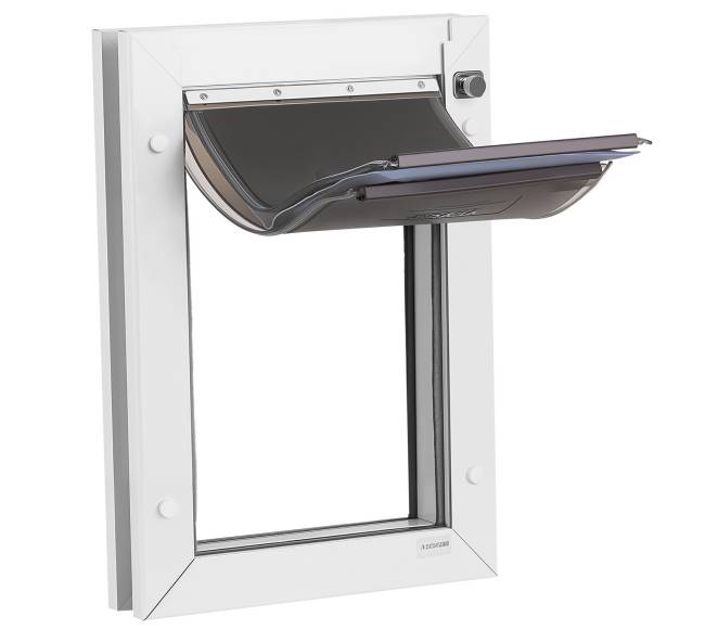 Vidutinio dydžio naminių gyvūnų durys su magnetiniais sklendėmis8