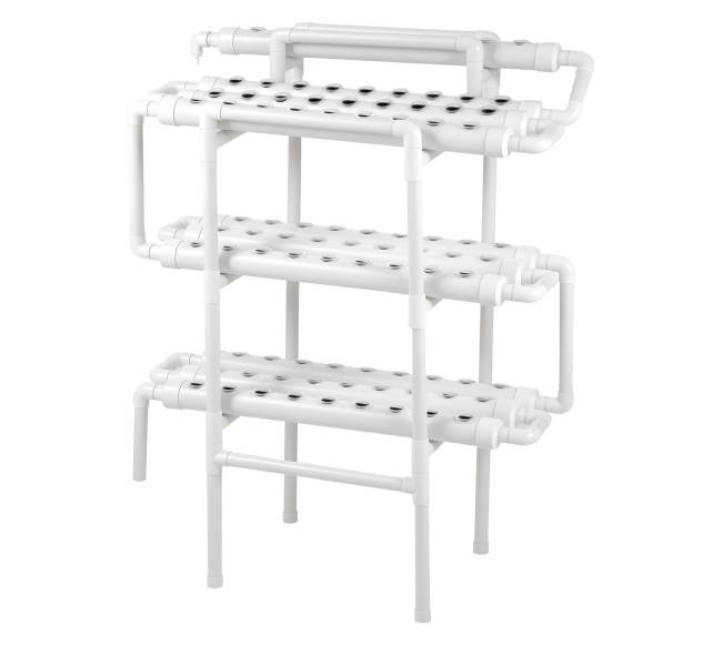 Hidroponikos auginimo sistema su UPVC vamzdžiais9